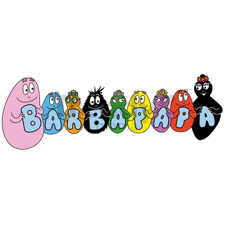 Stavebnice Abrick Maxi Barbapapa Écoiffier v dóze 50 dílů od 12 měsíců