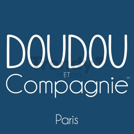 Plyšový lev na maznanie Doudou Boule 3v1 Doudou et Compagnie zelený 25 cm od 0 mes