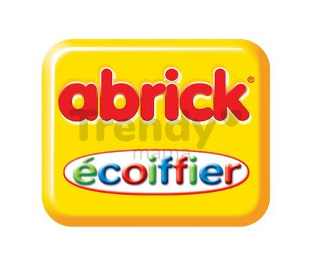 Kocky Abrick Écoiffier v taške 50 dielov od 18 mes