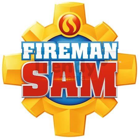 Magnetická školská tabuľa 2v1 Smoby Fireman Sam obojstranná s 16 doplnkami