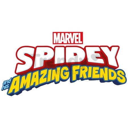 Flexibilné autodráhy Spidey Marvel Flextreme Set Asst Smoby sada 2 druhov s elektronickými autíčkami 184 dielov dráhy 4,40 m dĺžka s pavučinou od 4 ro