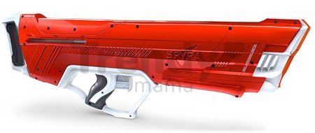 Vodná pištoľ s manuálnym nabíjaním vodou SpyraLX Red Spyra s mechanickým indikátorom stavu nádrže a dostrelom 9 metrov 100% mechanická červená od 14 r