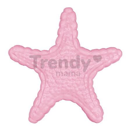 Piatră de echilibru pentru întărirea picioarelor și a echilibrului Stea de mare mare MUFFIK roz pastel