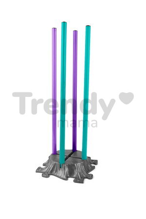 Bastoane active pentru antrenament de coordonare și flexibilitate MUFFIK lungime 70 cm, mov