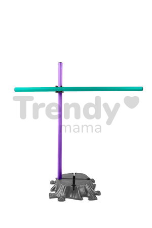 Bastoane active pentru antrenament de coordonare și flexibilitate MUFFIK lungime 70 cm, turcoaz