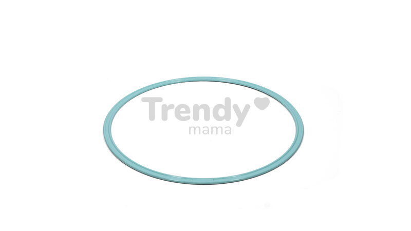 Cerc activ pentru antrenament de coordonare și flexibilitate MUFFIK diametru 42 cm, pastel turcoaz
