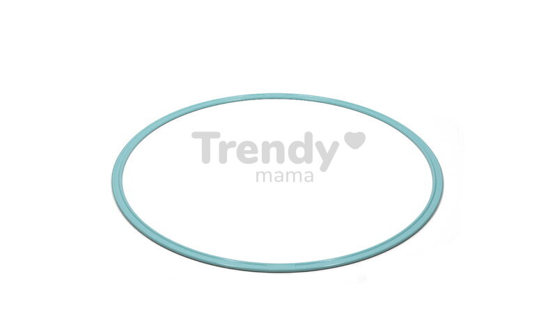 Cerc activ pentru antrenament de coordonare și flexibilitate MUFFIK diametru 42 cm, pastel turcoaz