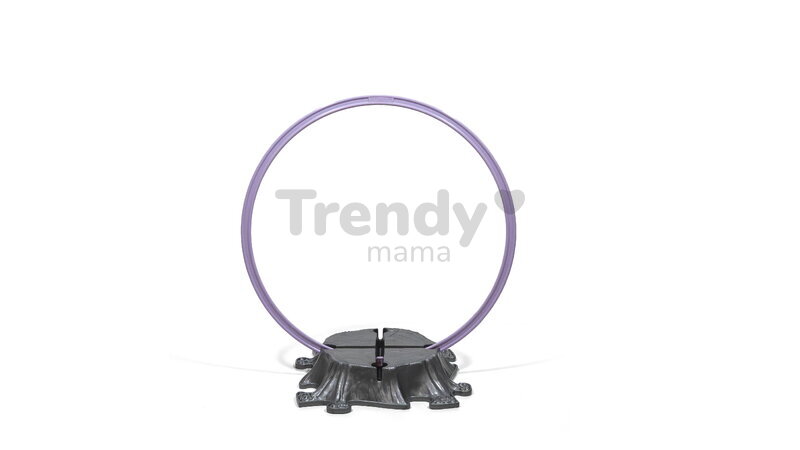Cerc activ pentru antrenament de coordonare și flexibilitate MUFFIK diametru 33 cm, lila