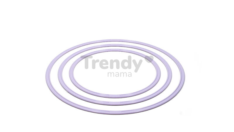 Cerc activ pentru antrenament de coordonare și flexibilitate MUFFIK diametru 42 cm, lila