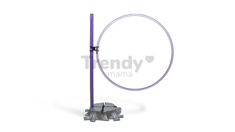 Cerc activ pentru antrenament de coordonare și flexibilitate MUFFIK diametru 42 cm, lila