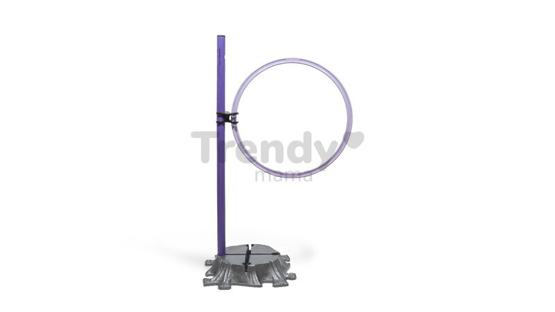 Cerc activ pentru antrenament de coordonare și flexibilitate MUFFIK diametru 52 cm, lila