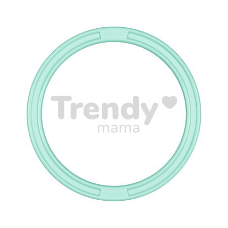 Inel de aruncare activ pentru antrenament de precizie și coordonare, mare MUFFIK roz pastel, diametru 16,5 cm