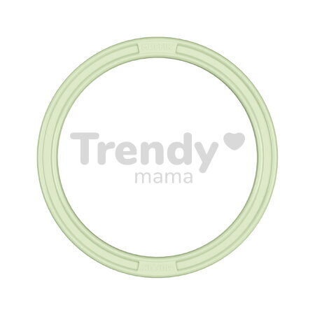 Inel de aruncare activ pentru antrenament de precizie și coordonare, mare MUFFIK verde pastel, diametru 16,5 cm