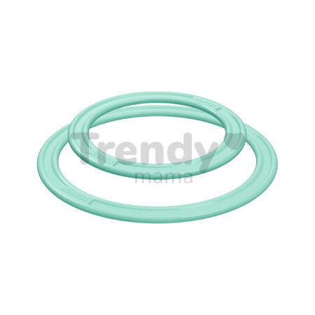 Set de inele de aruncare active pentru dezvoltarea coordonării MUFFIK 2 bucăți, diametru lila