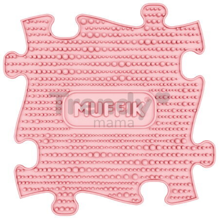 Set de plăcuțe ortopedice pentru cei mai mici Drobček Pastel MUFFIK urcare sănătoasă pe patru 6 bucăți