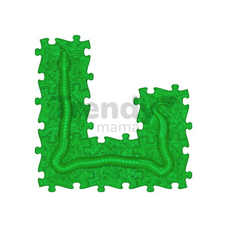 Set de plăcuțe ortopedice pentru o postură corectă Had MUFFIK verde