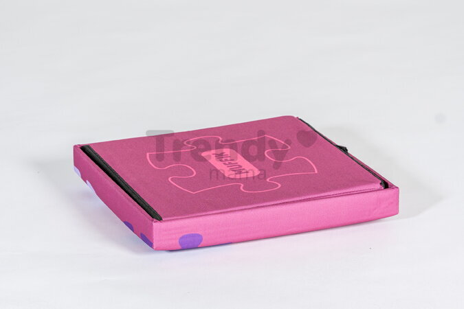 Cutie de depozitare pentru perne ortopedice mici MUFFIK roz, capacitate 30 kg, 35*35*35 cm