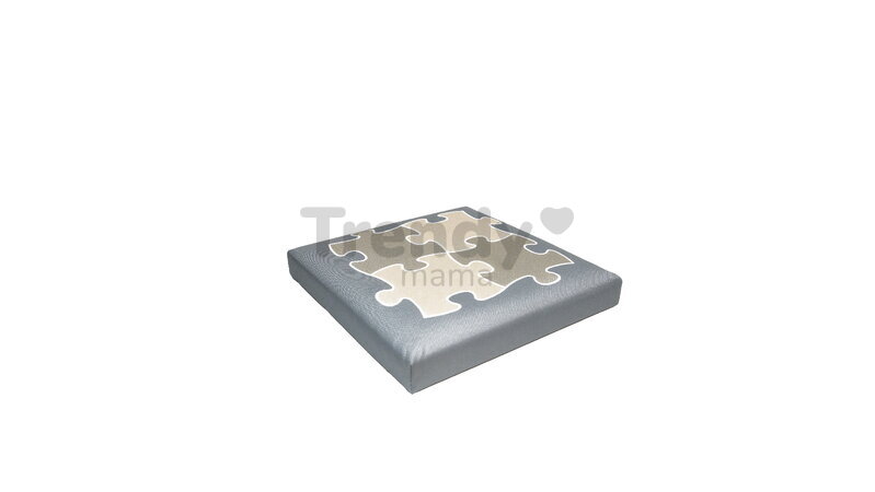 Cutie de depozitare pentru perne ortopedice, mică MUFFIK gri, capacitate 30 kg, 35*35*35 cm