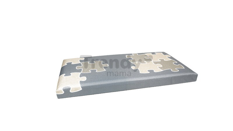 Cutie de depozitare pentru saltele ortopedice, mare MUFFIK gri capacitate 30 kg 70*35*35 cm