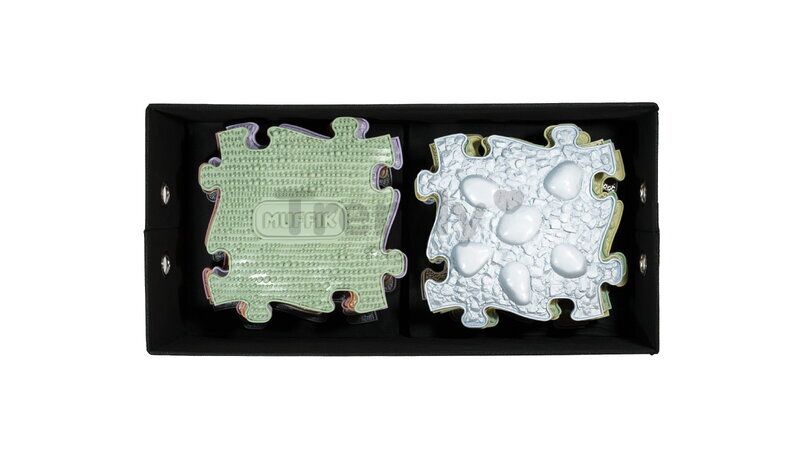 Cutie de depozitare pentru perne ortopedice, mare MUFFIK turcoaz, capacitate 30 kg, 70*35*35 cm