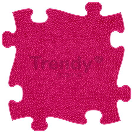 Set de plăcuțe ortopedice pentru o dezvoltare sănătoasă a piciorului Think Pink MUFFIK 11 piese roz și mov