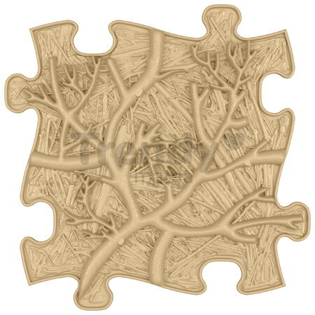 Set de plăcuțe ortopedice pentru dezvoltarea sănătoasă a picioarelor Natural MUFFIK 8 bucăți
