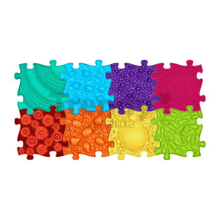 Set de plăcuțe ortopedice pentru prevenirea picioarelor plate Dúha MUFFIK 8 piese