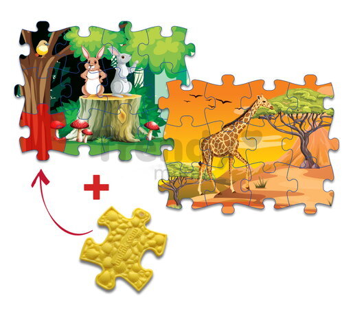 MUFFIK Everlasting Puzzle - Les/Safari Srnka/Gazela 