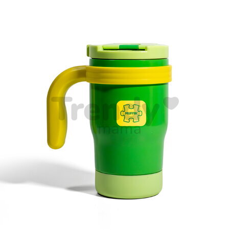 MUFFIK Termohrnek (420 ml) Zelená 