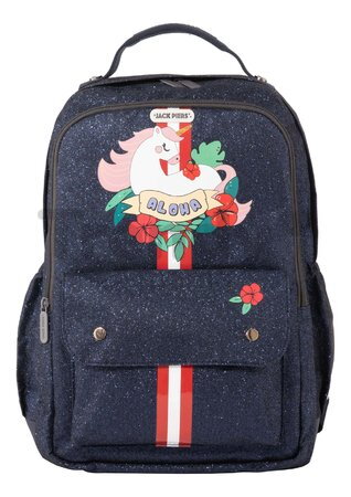 Školská taška batoh Backpack New York Aloha Jack Piers ergonomická luxusné prevedenie od 6 rokov 36*13*29 cm