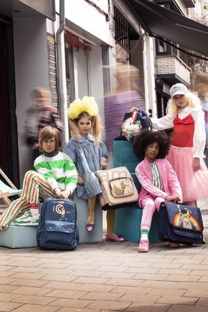 Školská aktovka Schoolbag Paris Large Unicorn Jack Piers ergonomická luxusné prevedenie od 6 rokov 32*15*38 cm