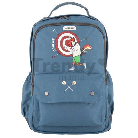 Školská taška batoh Backpack New York Darts Jack Piers ergonomická luxusné prevedenie od 6 rokov 36*13*29 cm