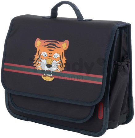 Školská aktovka Schoolbag Paris Large Tiger Jack Piers ergonomická luxusné prevedenie od 6 rokov 38*32*15 cm