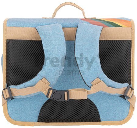 Školská aktovka Schoolbag Paris Large Dolphin Jack Piers ergonomická luxusné prevedenie od 6 rokov 38*32*15 cm