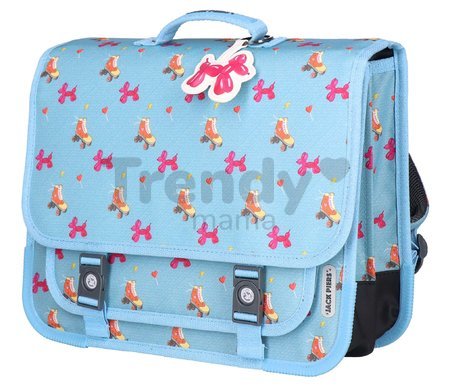 Školská aktovka Schoolbag Paris Large Disco Fever Jack Piers ergonomická luxusné prevedenie od 6 rokov 34*38 cm