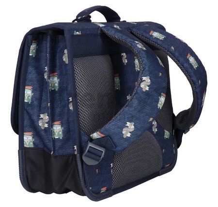 Školská aktovka Schoolbag Paris Large Roadtrip Jack Piers ergonomická luxusné prevedenie od 6 rokov 34*38 cm