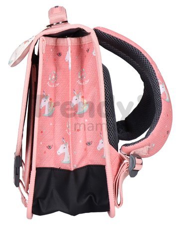 Školská aktovka Schoolbag Paris Large Unicorn Power Blossom Jack Piers ergonomická luxusné prevedenie od 6 rokov 34*38 cm