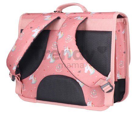 Školská aktovka Schoolbag Paris Large Unicorn Power Blossom Jack Piers ergonomická luxusné prevedenie od 6 rokov 34*38 cm