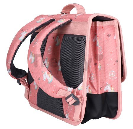 Školská aktovka Schoolbag Paris Large Unicorn Power Blossom Jack Piers ergonomická luxusné prevedenie od 6 rokov 34*38 cm