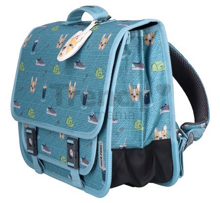 Školská aktovka Schoolbag Paris Large Cool Vibes Jack Piers ergonomická luxusné prevedenie od 6 rokov 34*38 cm