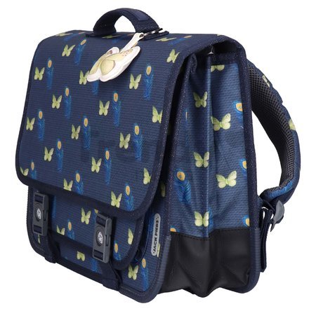 Školská aktovka Schoolbag Paris Large Feather Jack Piers ergonomická luxusné prevedenie od 6 rokov 34*38 cm