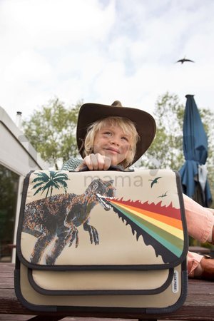 Školská aktovka Schoolbag Paris Large Dinosaur Jack Piers ergonomická luxusné prevedenie od 6 rokov