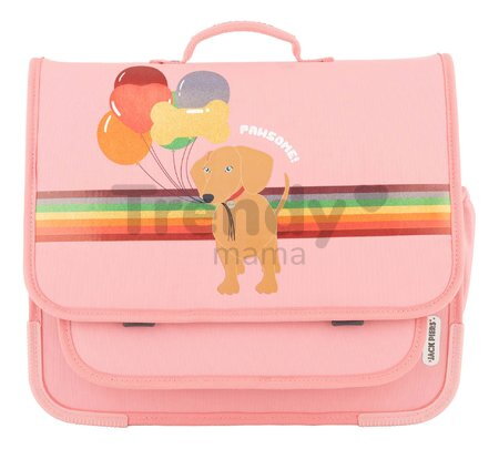 Školská aktovka Schoolbag Paris Large Dog Jack Piers ergonomická luxusné prevedenie od 6 rokov 32*15*38 cm