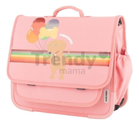 Školská aktovka Schoolbag Paris Large Dog Jack Piers ergonomická luxusné prevedenie od 6 rokov 32*15*38 cm