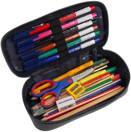 Školský peračník Pencil Box Tiger Flame Jeune Premier ergonomický luxusné prevedenie 22*7 cm