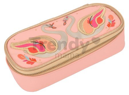 Školský peračník Pencil Box Pearly Swans Jeune Premier ergonomický luxusné prevedenie 22*7 cm