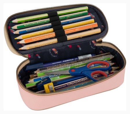 Školský peračník Pencil Box Pearly Swans Jeune Premier ergonomický luxusné prevedenie 22*7 cm