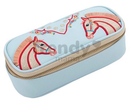 Školský peračník Pencil Box Cavalerie Florale Jeune Premier ergonomický luxusné prevedenie 22*7 cm