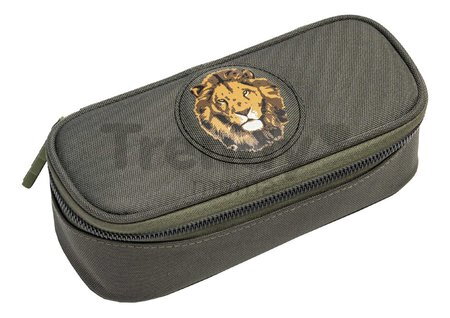 Penar școlar Pencil Box Big Five Khaki Jeune Premier design ergonomic de lux 22*7 cm