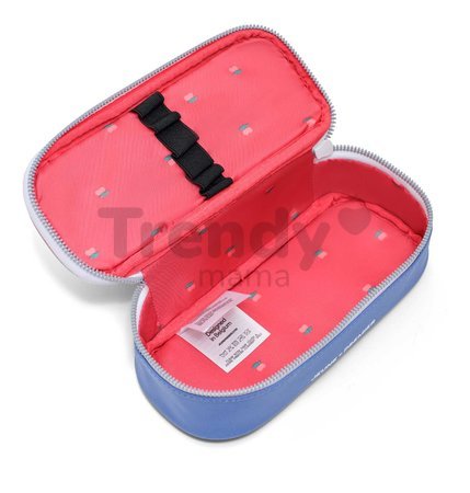 Školský peračník Pencil Box Cherry Pink Jeune Premier ergonomický luxusné prevedenie 22*7 cm